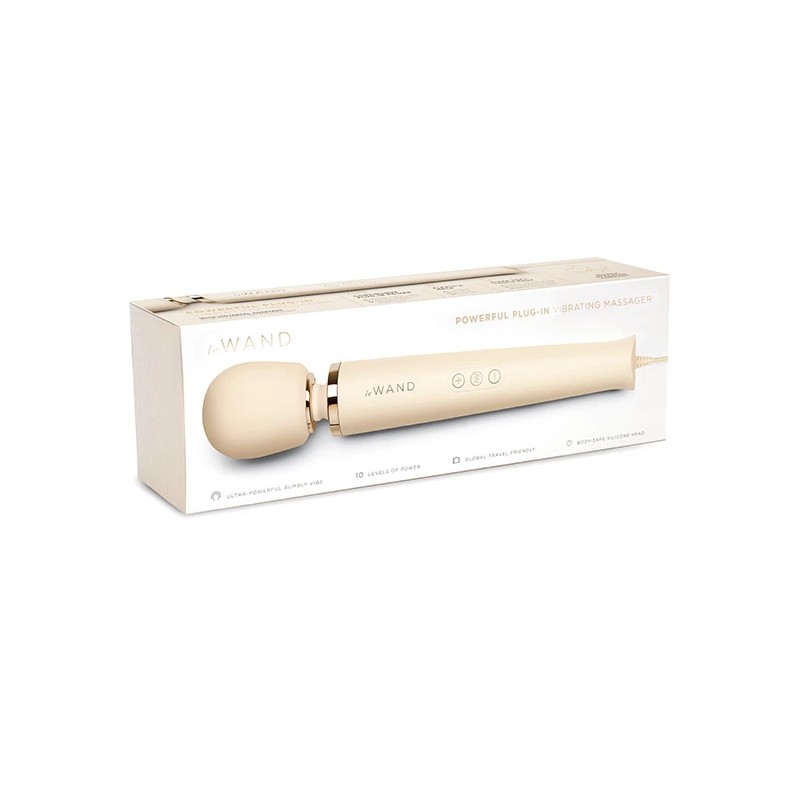 Masażer - Le Wand Plug-In Massager Cream